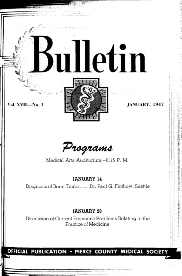 Cover image for PCMS Bulletin 1947
