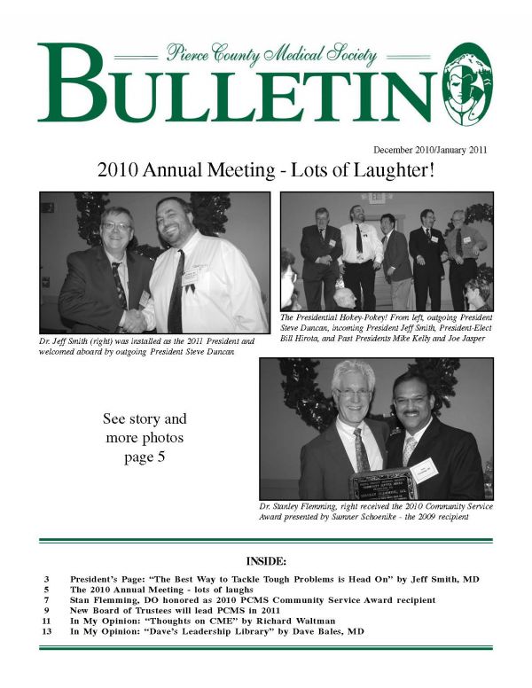 Cover image for PCMS Bulletin 2011